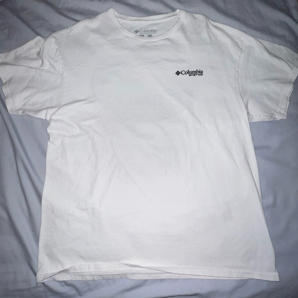 Colombia sail fish theme T-shirt size L